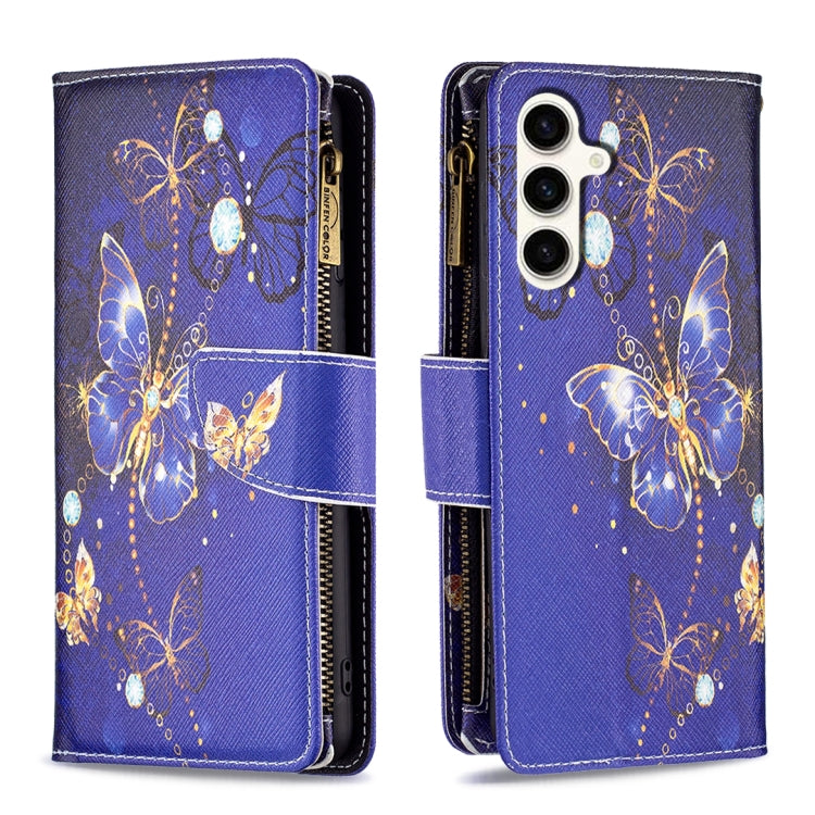 Custodia portafoglio in pelle per Samsung Galaxy A35