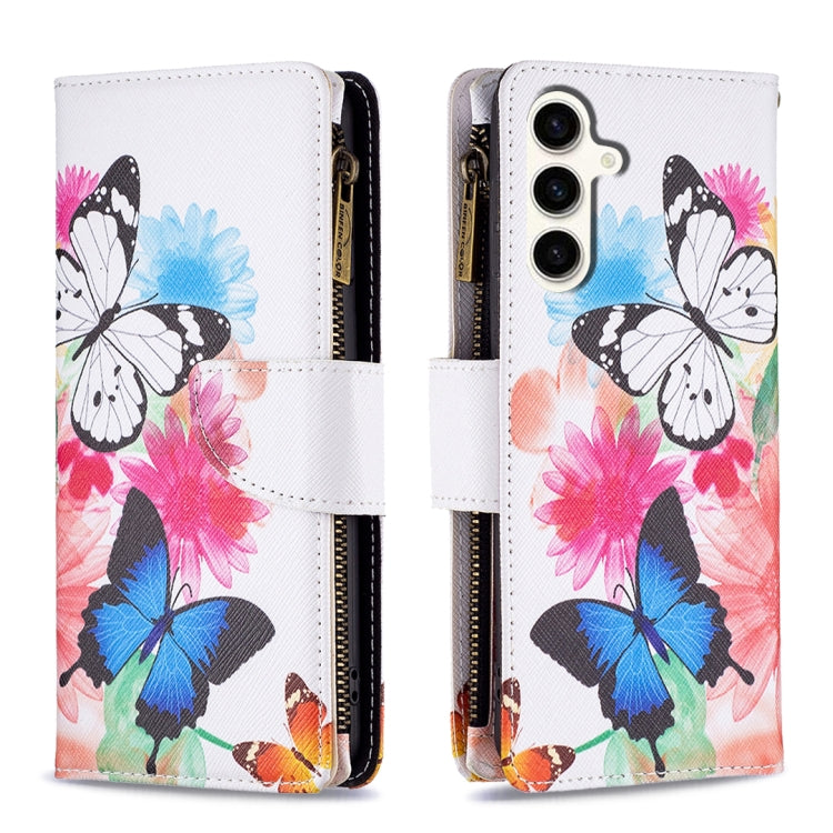 Custodia portafoglio in pelle per Samsung Galaxy A35