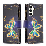 Custodia portafoglio in pelle per Samsung Galaxy A35