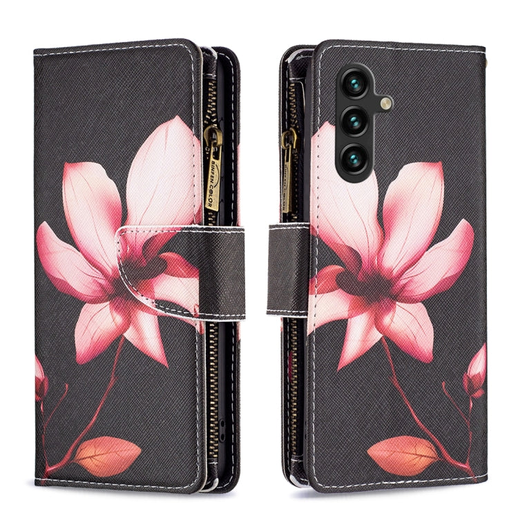 Custodia in pelle con cerniera per Samsung Galaxy A25 5G