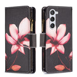 Custodia in pelle con cerniera per Samsung Galaxy S24+