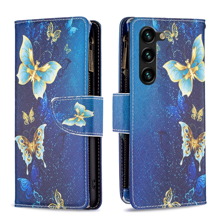 Custodia in pelle con cerniera per Samsung Galaxy S24+