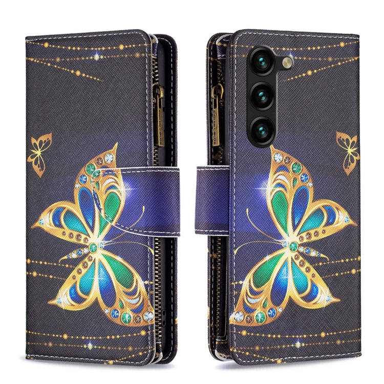Custodia in pelle con cerniera per Samsung Galaxy S24+