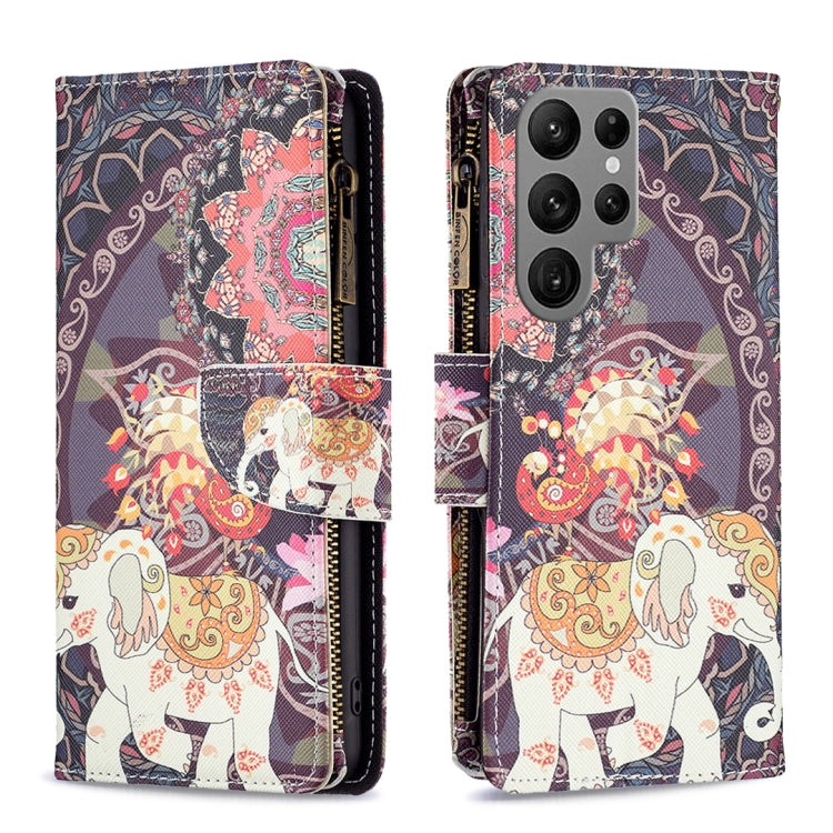 Custodia in pelle con cerniera per Samsung Galaxy A25 5G