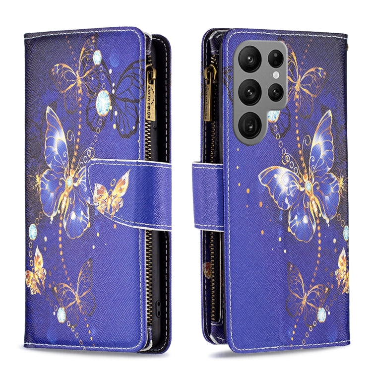 Custodia in pelle con cerniera per Samsung Galaxy A25 5G