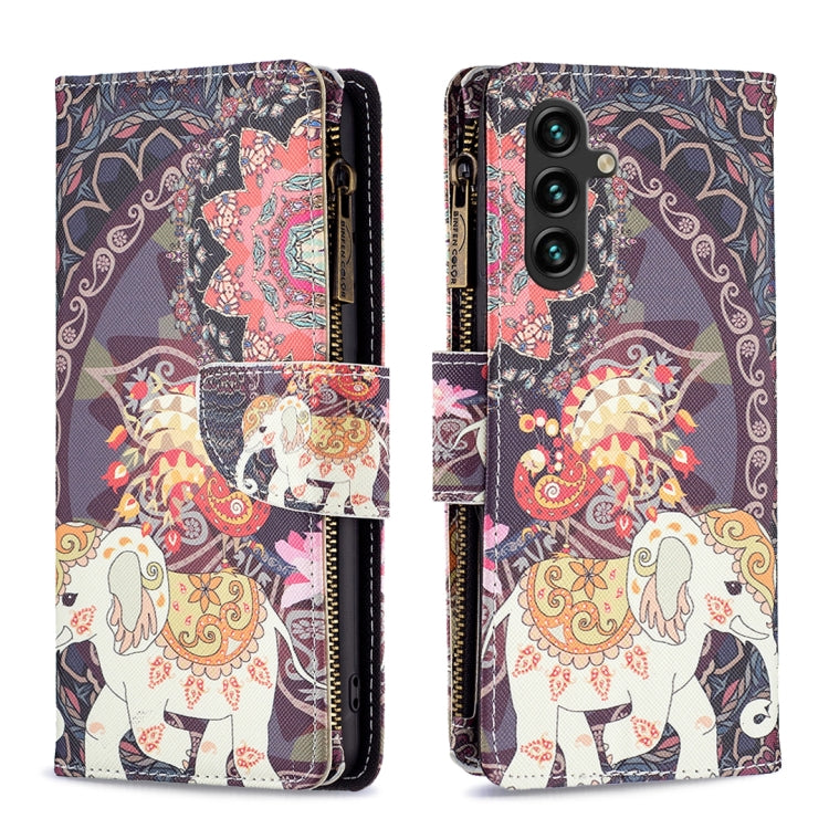 Custodia portafoglio in pelle per Samsung Galaxy A35