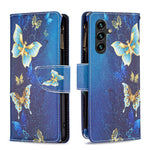Custodia portafoglio in pelle per Samsung Galaxy A35