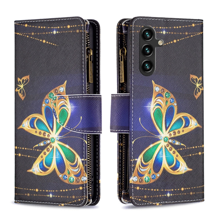 Custodia portafoglio in pelle per Samsung Galaxy A35
