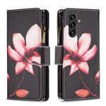 Custodia portafoglio in pelle per Samsung Galaxy A35