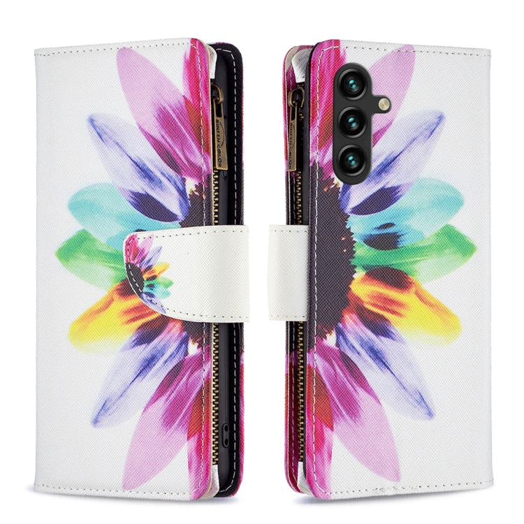 Custodia portafoglio in pelle per Samsung Galaxy A35