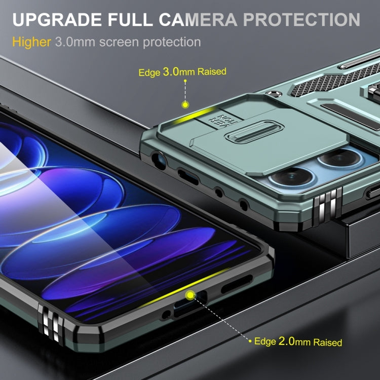 Armatura PC + custodia per telefono con fotocamera in TPU, For Xiaomi Redmi Note 12 Pro 5G Global, For Xiaomi Redmi Note 12 5G Global, For Xiaomi Redmi A1