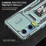 Armatura PC + custodia per telefono con fotocamera in TPU, For Xiaomi Redmi Note 12 Pro 5G Global, For Xiaomi Redmi Note 12 5G Global, For Xiaomi Redmi A1