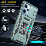Armatura PC + custodia per telefono con fotocamera in TPU, For Xiaomi Redmi Note 12 Pro 5G Global, For Xiaomi Redmi Note 12 5G Global, For Xiaomi Redmi A1