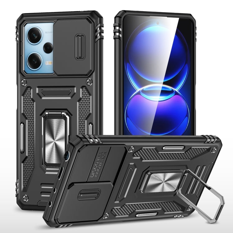 Armatura PC + custodia per telefono con fotocamera in TPU, For Xiaomi Redmi Note 12 Pro 5G Global, For Xiaomi Redmi Note 12 5G Global, For Xiaomi Redmi A1