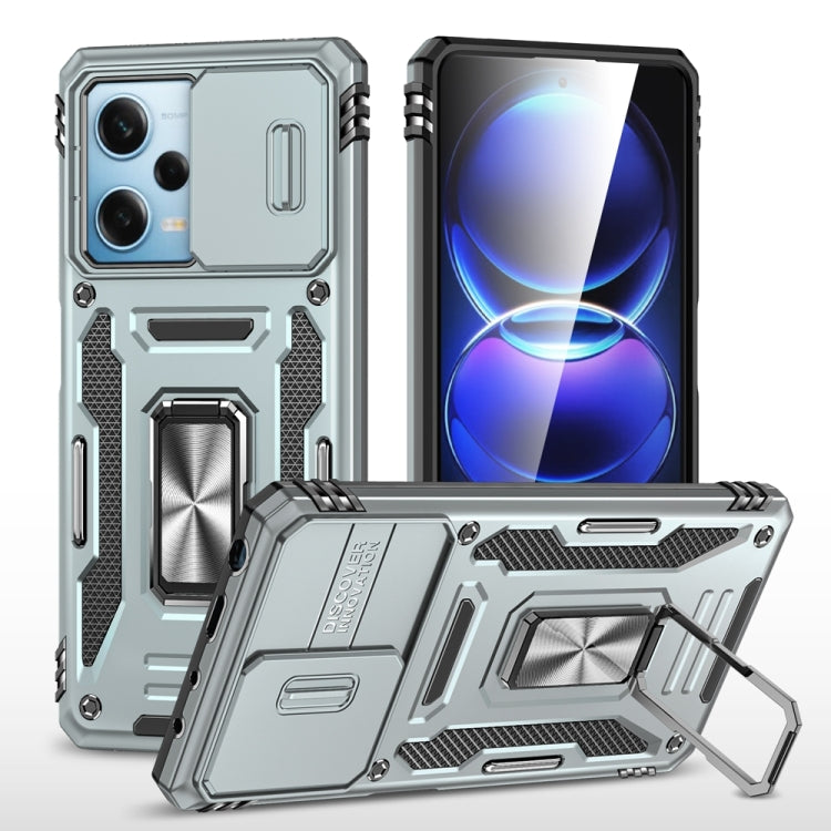 Armatura PC + custodia per telefono con fotocamera in TPU, For Xiaomi Redmi Note 12 Pro 5G Global, For Xiaomi Redmi Note 12 5G Global, For Xiaomi Redmi A1