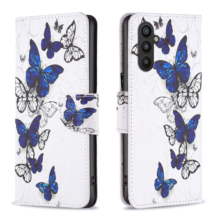 Custodia in pelle con motivo per Samsung Galaxy A25 5G