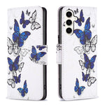 Custodia in pelle con motivo colorato per Samsung Galaxy S23 FE 5