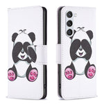 Custodia in pelle con motivo colorato per Samsung Galaxy S24+ 5G