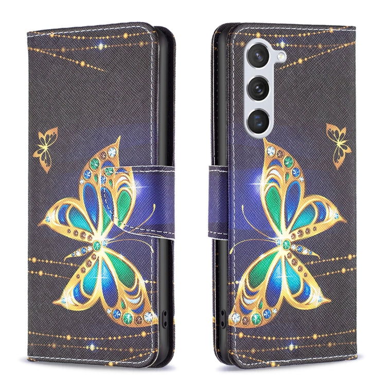 Custodia in pelle con motivo colorato per Samsung Galaxy S24+ 5G