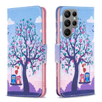 Custodia portafoglio in pelle per Samsung Galaxy S24 Ultra