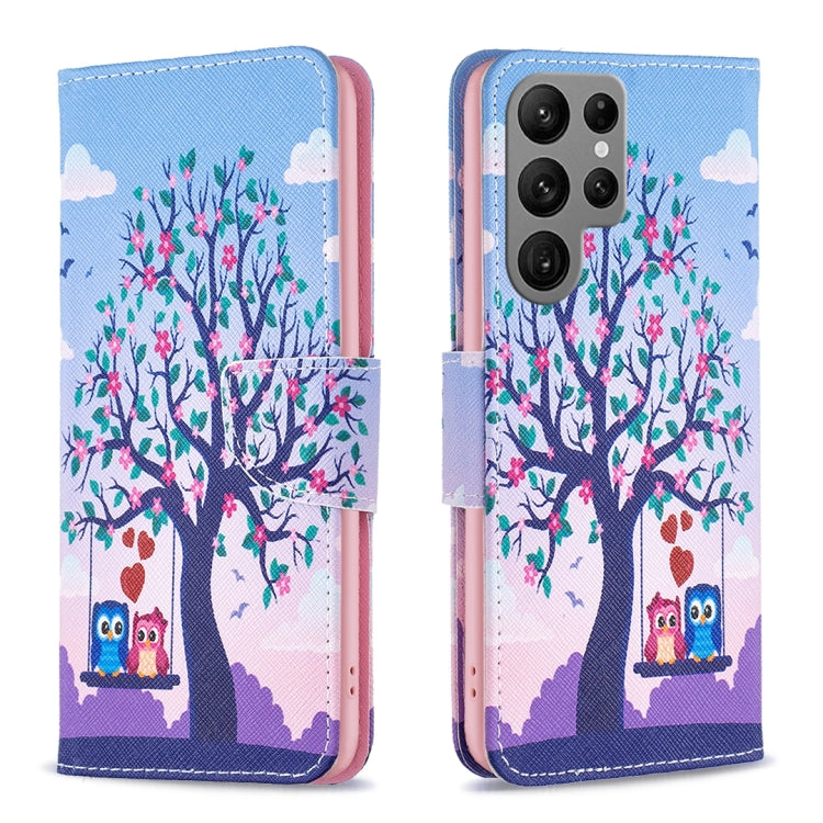 Custodia portafoglio in pelle per Samsung Galaxy S24 Ultra