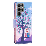 Custodia portafoglio in pelle per Samsung Galaxy S24 Ultra