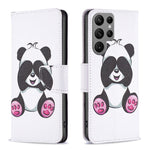 Custodia portafoglio in pelle per Samsung Galaxy S24 Ultra