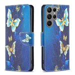 Custodia portafoglio in pelle per Samsung Galaxy S24 Ultra