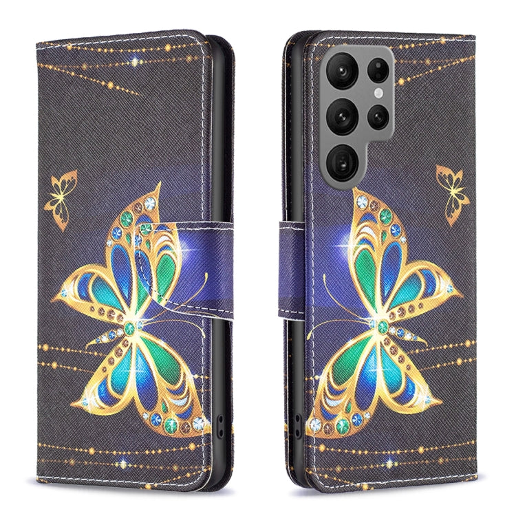 Custodia portafoglio in pelle per Samsung Galaxy S24 Ultra
