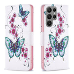 Custodia portafoglio in pelle per Samsung Galaxy S24 Ultra