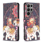 Custodia portafoglio in pelle per Samsung Galaxy S24 Ultra