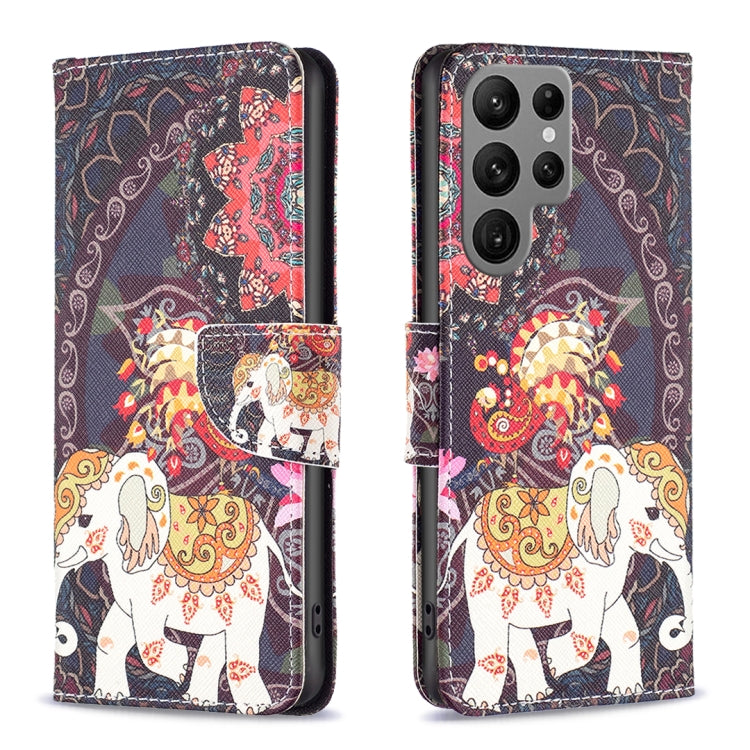 Custodia portafoglio in pelle per Samsung Galaxy S24 Ultra