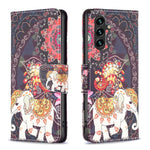 Custodia portafoglio in pelle per Samsung Galaxy S24 Ultra