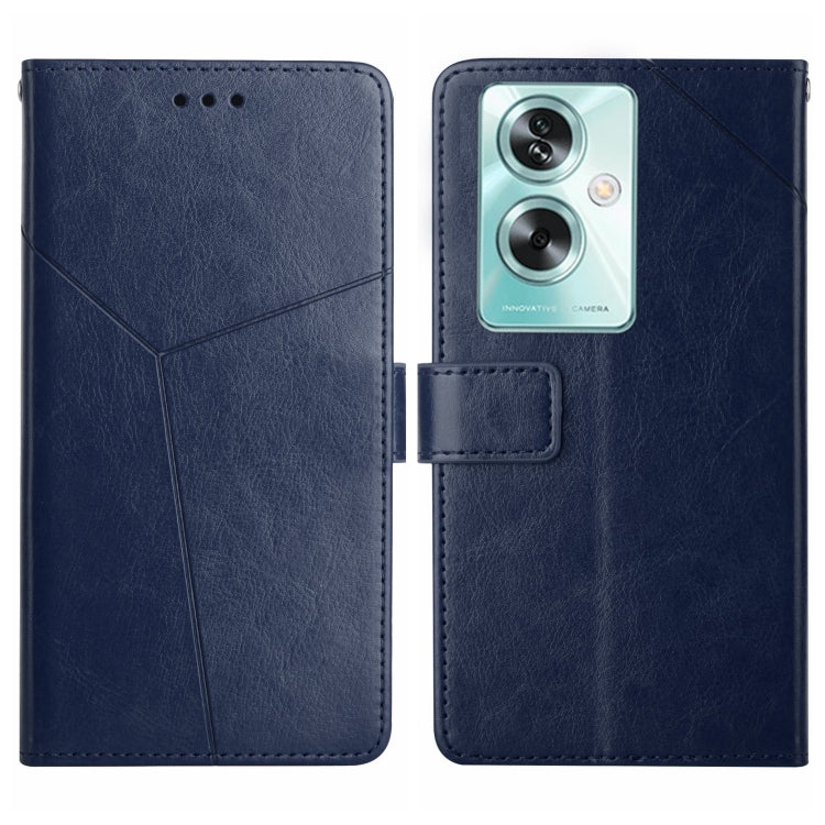 Custodia per cellulare in pelle con motivo a Y a forma di Y, For OPPO A78 4G, For OPPO A79 5G, For OPPO A59 5G