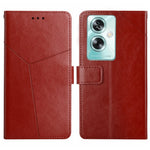 Custodia per cellulare in pelle con motivo a Y a forma di Y, For OPPO Reno11 F 5G/F25 Pro 5G, For OPPO A18 / A38 4G, For OPPO A58 4G, For OPPO Reno10 Global / Reno10 Pro Global