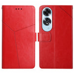 Custodia per cellulare in pelle con motivo a Y a forma di Y, For OPPO Reno12 F 5G Global, For OPPO Reno12 Pro 5G Global, For OPPO Reno12 5G Global, For OPPO A60 4G