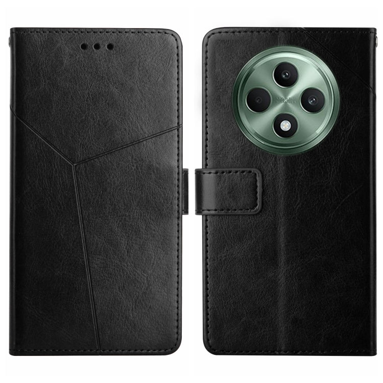 Custodia per cellulare in pelle con motivo a Y a forma di Y, For OPPO Reno12 F 5G Global, For OPPO Reno12 Pro 5G Global, For OPPO Reno12 5G Global, For OPPO A60 4G
