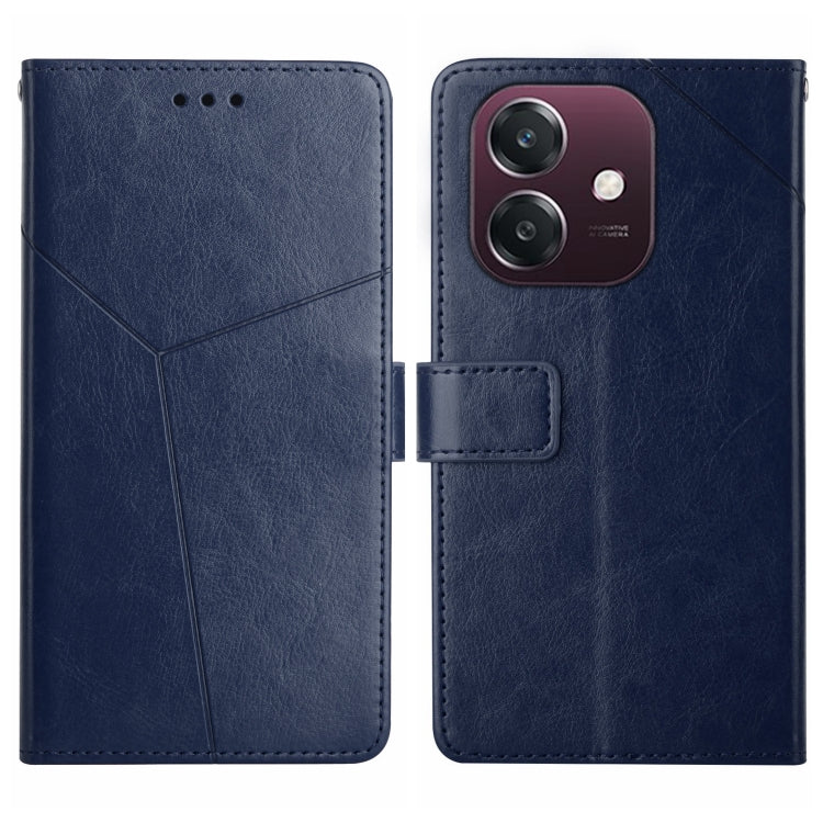 Custodia per cellulare in pelle con motivo a Y a forma di Y, For OPPO A3 4G Global / 5G Global, For OPPO A3x India, For OPPO A80 EU / A3 Pro Global, For OPPO A3 Pro 5G India / K12x 5G Global