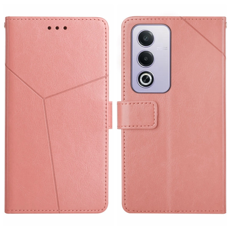 Custodia per cellulare in pelle con motivo a Y a forma di Y, For OPPO A3 4G Global / 5G Global, For OPPO A3x India, For OPPO A80 EU / A3 Pro Global, For OPPO A3 Pro 5G India / K12x 5G Global