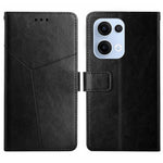 Custodia per cellulare in pelle con motivo a Y a forma di Y, For OPPO A5 Pro 5G Global, For OPPO Reno13 Pro Global, For OPPO Reno13 Global, For OPPO Reno13 F 4G / 5G