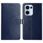 Custodia per cellulare in pelle con motivo a Y a forma di Y, For OPPO A5 Pro 5G Global, For OPPO Reno13 Pro Global, For OPPO Reno13 Global, For OPPO Reno13 F 4G / 5G