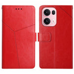 Custodia per cellulare in pelle con motivo a Y a forma di Y, For OPPO A5 Pro 5G Global, For OPPO Reno13 Pro Global, For OPPO Reno13 Global, For OPPO Reno13 F 4G / 5G