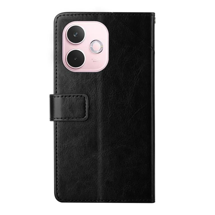 Custodia per cellulare in pelle con motivo a Y a forma di Y, For OPPO A5 Pro 5G Global, For OPPO Reno13 Pro Global, For OPPO Reno13 Global, For OPPO Reno13 F 4G / 5G