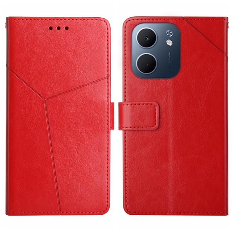 Custodia per cellulare in pelle con motivo a Y a forma di Y, For OPPO A5x 4G Global / 5G Global, For OPPO A5 5G Global, For OPPO Reno14 Pro 5G Global, For OPPO Reno14 5G Global
