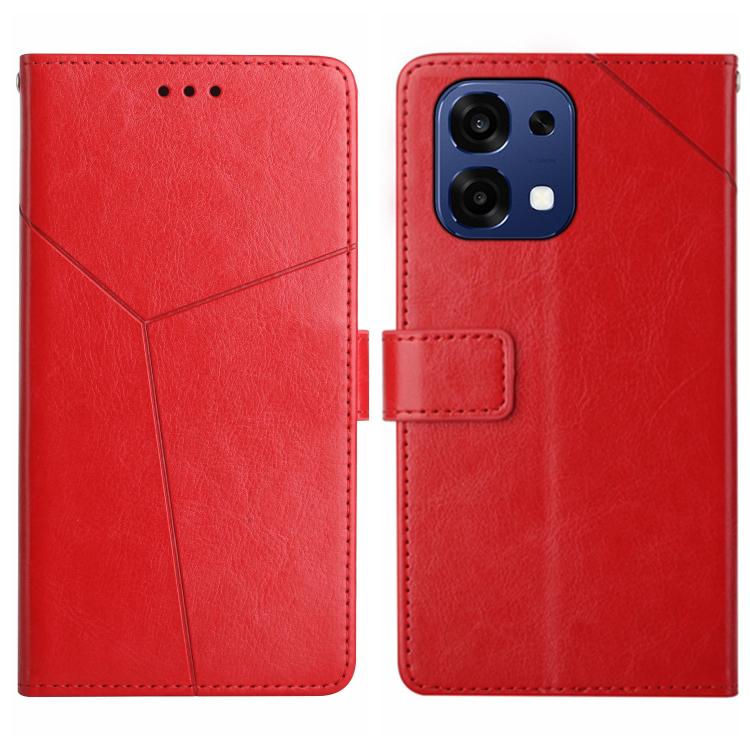 Custodia per cellulare in pelle con motivo a Y a forma di Y, For OPPO Reno15 Pro Max 5G Global, For OPPO Reno15 Pro 5G Global, For OPPO Reno15 5G Global, For OPPO A6 Pro 4G / 5G Global