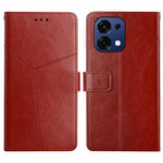 Custodia per cellulare in pelle con motivo a Y a forma di Y, For OPPO Reno15 Pro Max 5G Global, For OPPO Reno15 Pro 5G Global, For OPPO Reno15 5G Global, For OPPO A6 Pro 4G / 5G Global