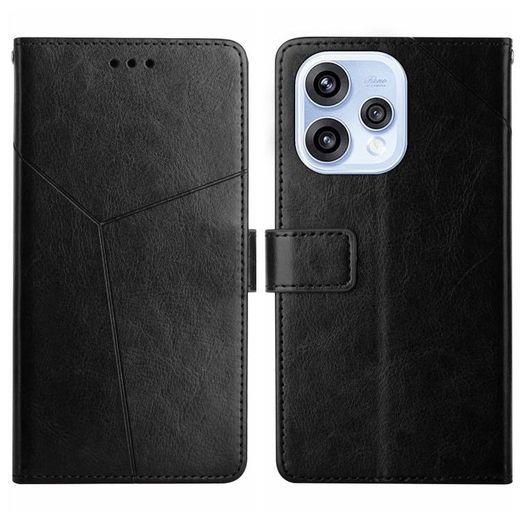 Custodia per cellulare in pelle con motivo a Y a forma di Y, For OPPO Reno15 Pro Max 5G Global, For OPPO Reno15 Pro 5G Global, For OPPO Reno15 5G Global, For OPPO A6 Pro 4G / 5G Global