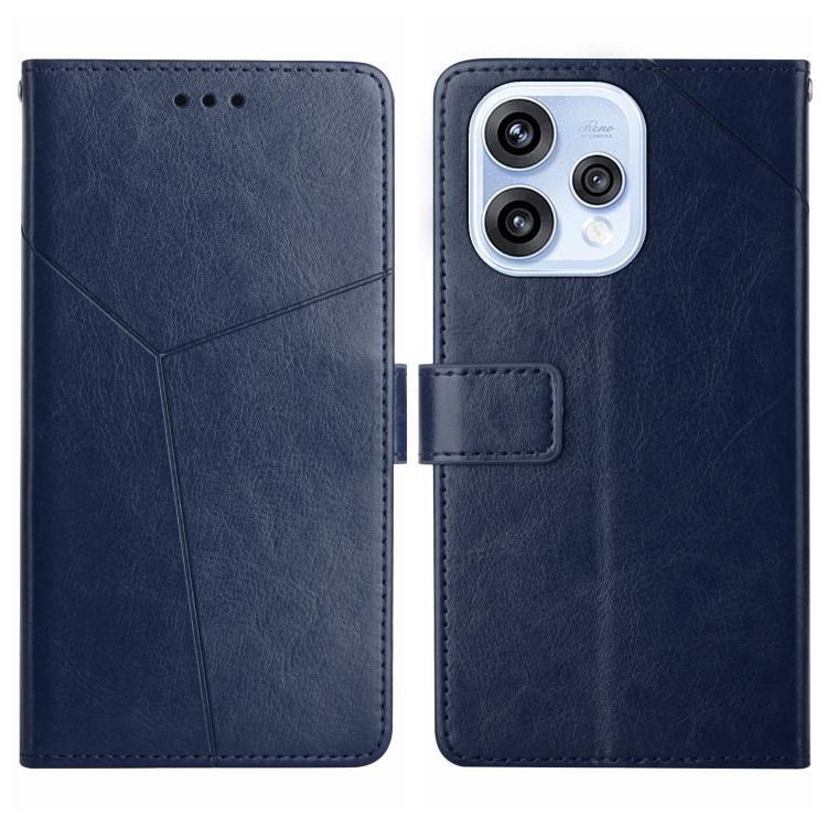 Custodia per cellulare in pelle con motivo a Y a forma di Y, For OPPO Reno15 Pro Max 5G Global, For OPPO Reno15 Pro 5G Global, For OPPO Reno15 5G Global, For OPPO A6 Pro 4G / 5G Global