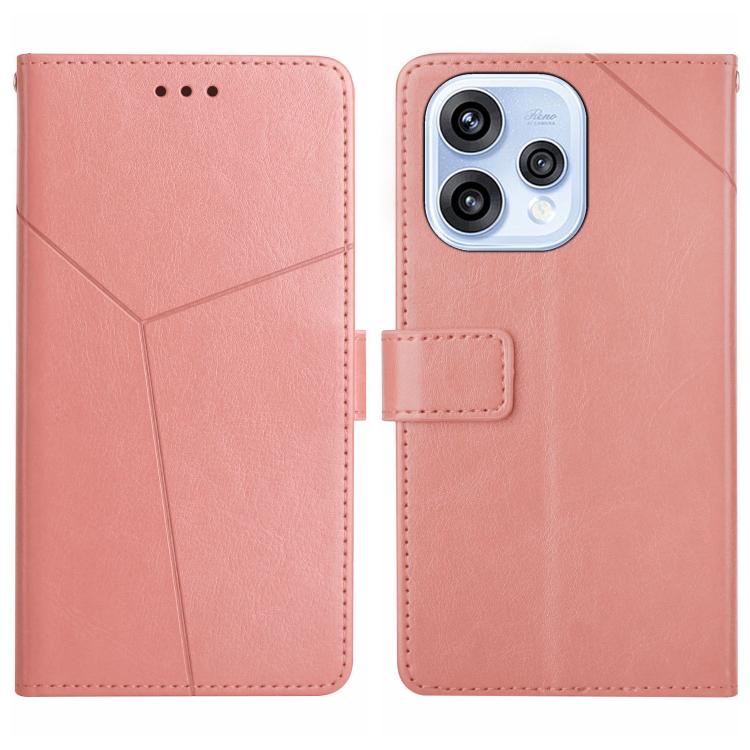 Custodia per cellulare in pelle con motivo a Y a forma di Y, For OPPO Reno15 Pro Max 5G Global, For OPPO Reno15 Pro 5G Global, For OPPO Reno15 5G Global, For OPPO A6 Pro 4G / 5G Global
