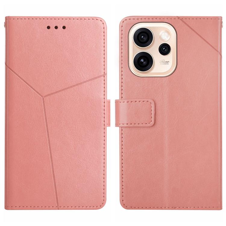 Custodia per cellulare in pelle con motivo a Y a forma di Y, For OPPO Reno15 Pro Max 5G Global, For OPPO Reno15 Pro 5G Global, For OPPO Reno15 5G Global, For OPPO A6 Pro 4G / 5G Global